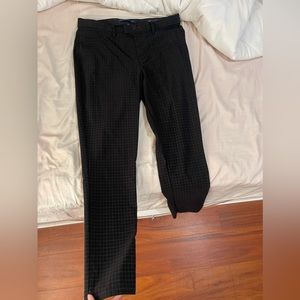 Black and Blue Plaid Jeggings